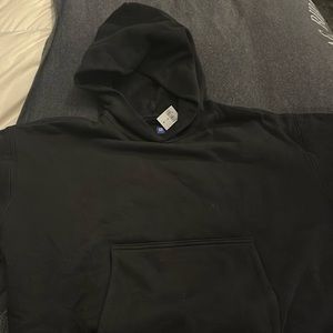 YZY black gap hooded sweatshirt